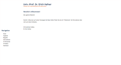 Desktop Screenshot of erichhafner.at
